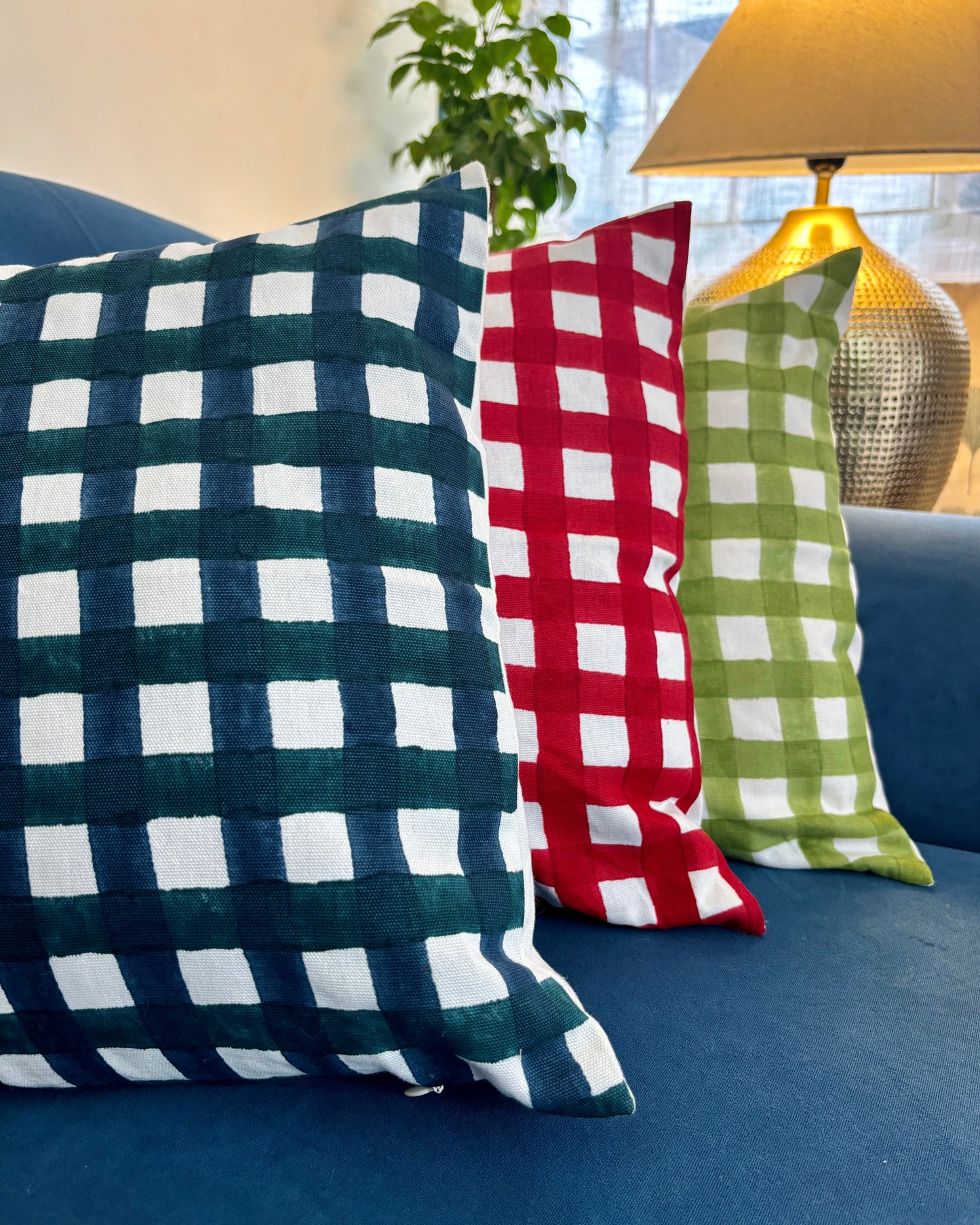 مفارش طاولة الطعام "كوبو" | مجموعة من قطعتين | باللونين الأسود والأحمر