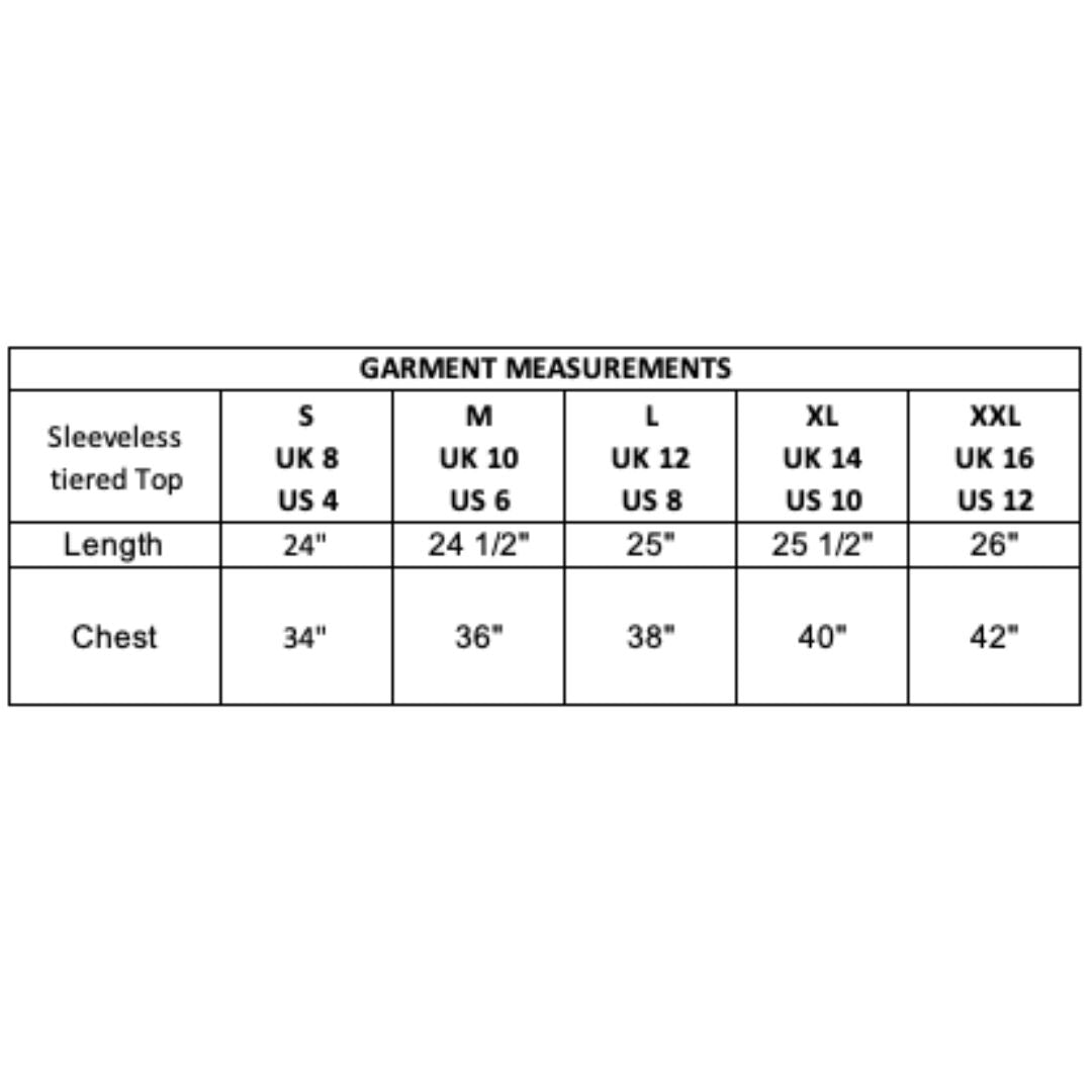 بلوزة بدون أكمام للنساء | أسود