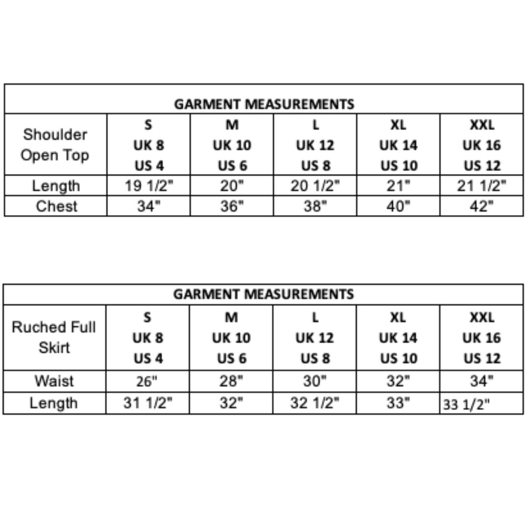 طقم مكون من بلوزة مطبوعة بالزهور وتنورة كاملة للنساء | لون واحد