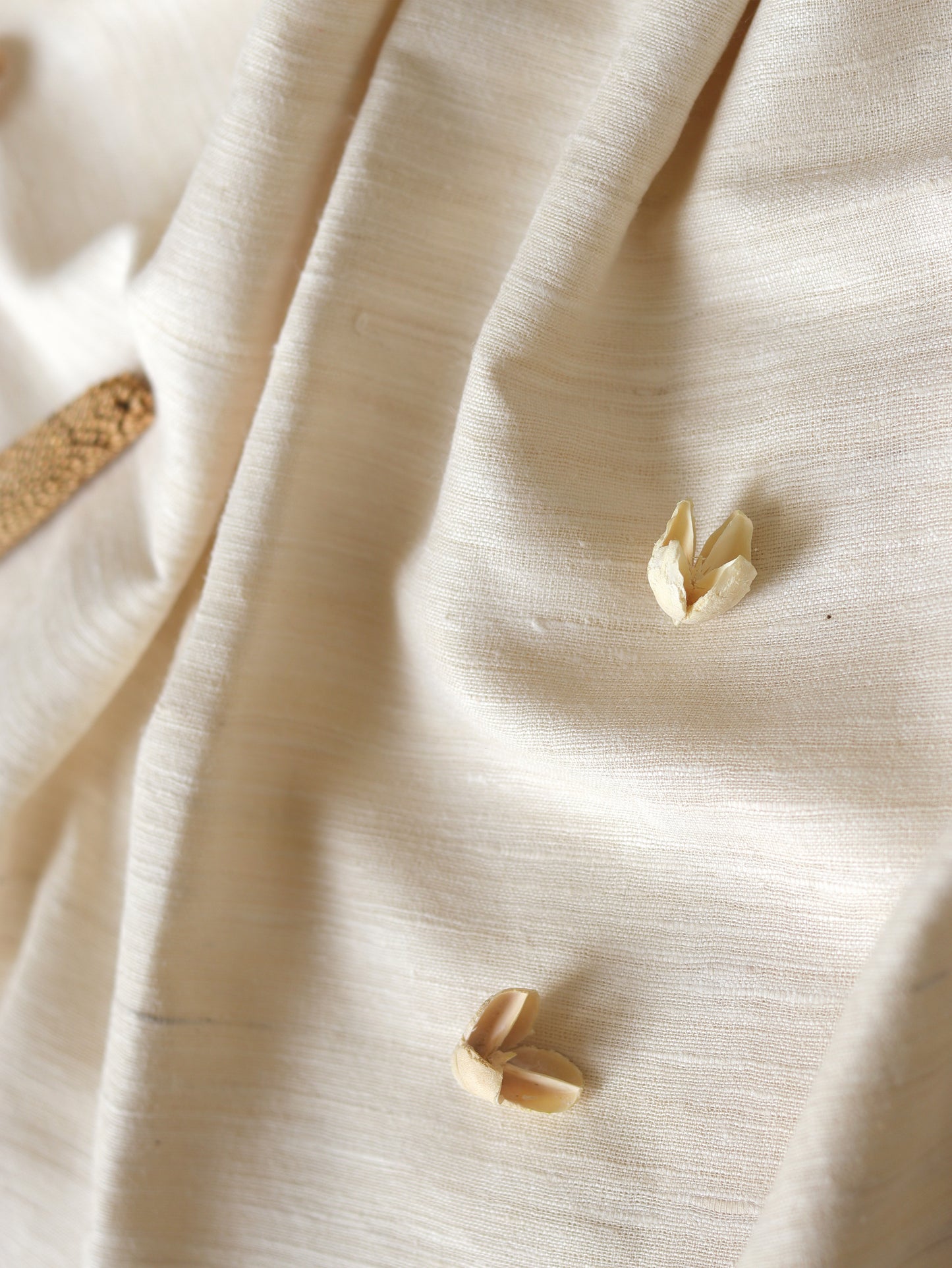 Ahimsa Silk Scarf in ivory