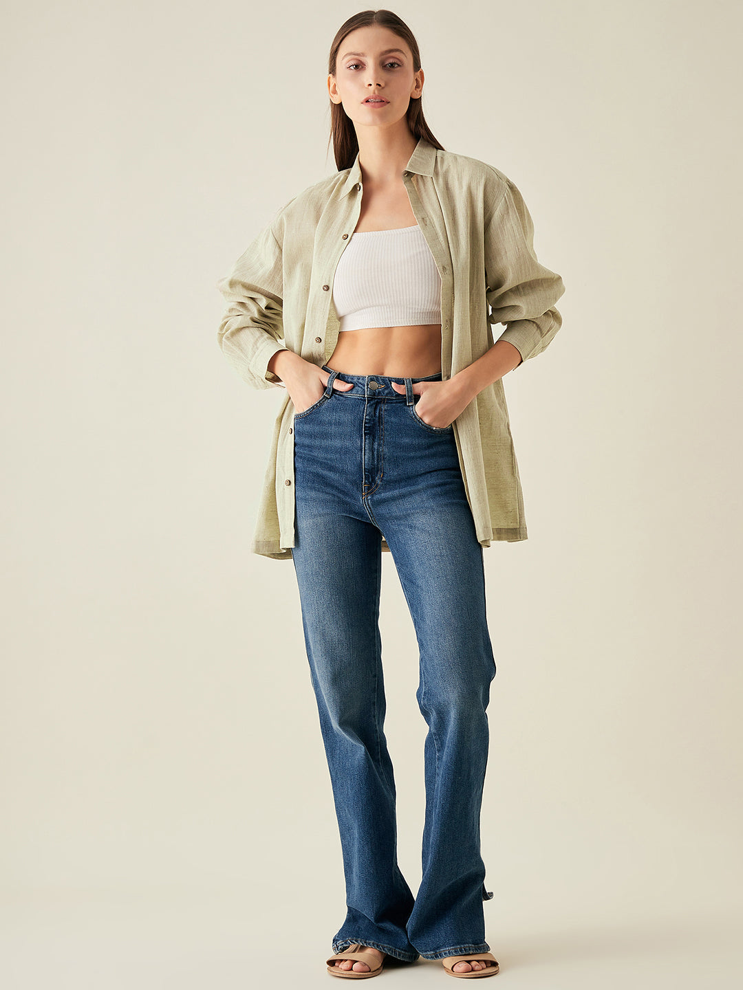 Organic Cotton Oversized Shirt for Women
