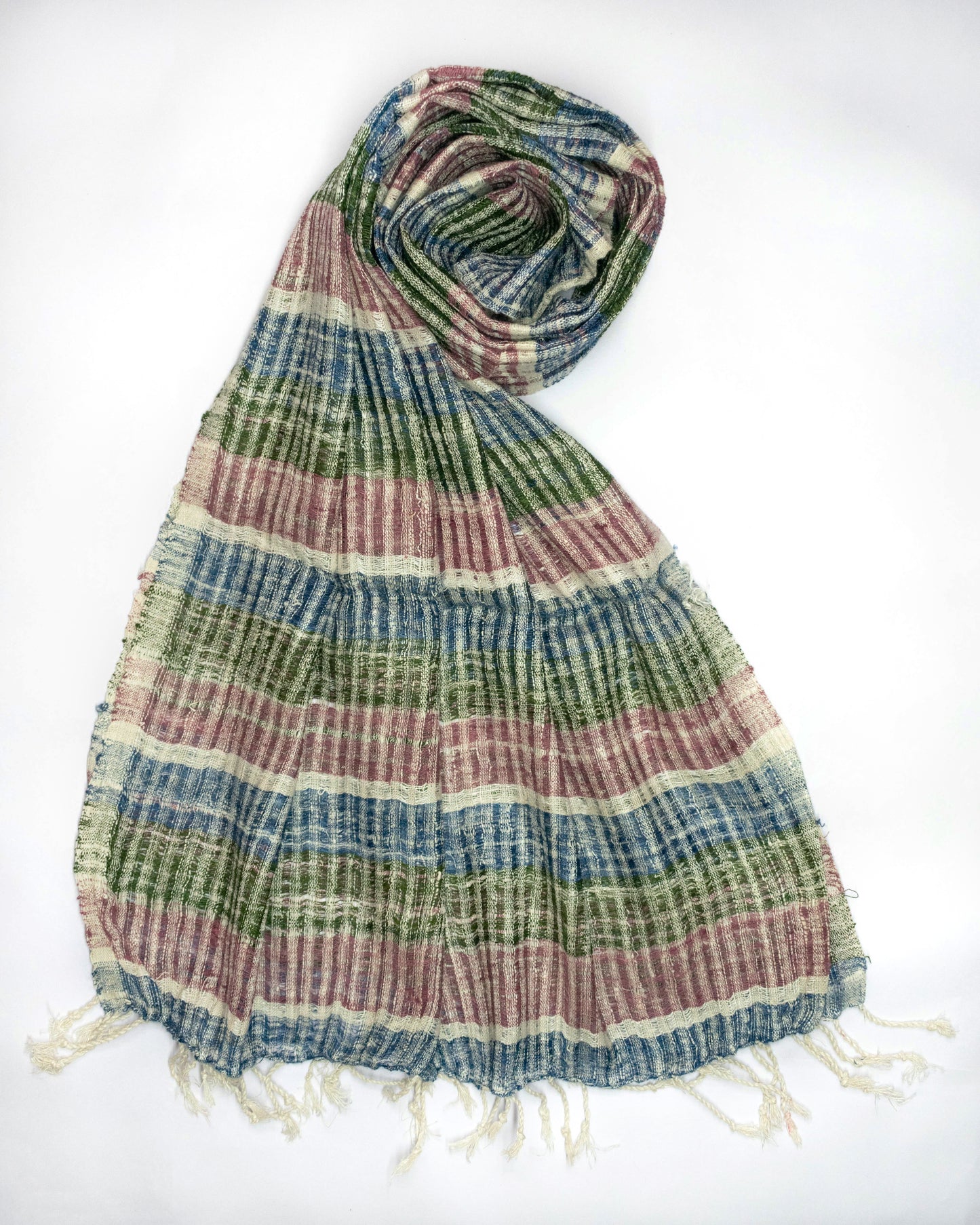 Rainbow In The Sky Peace Silk Scarf