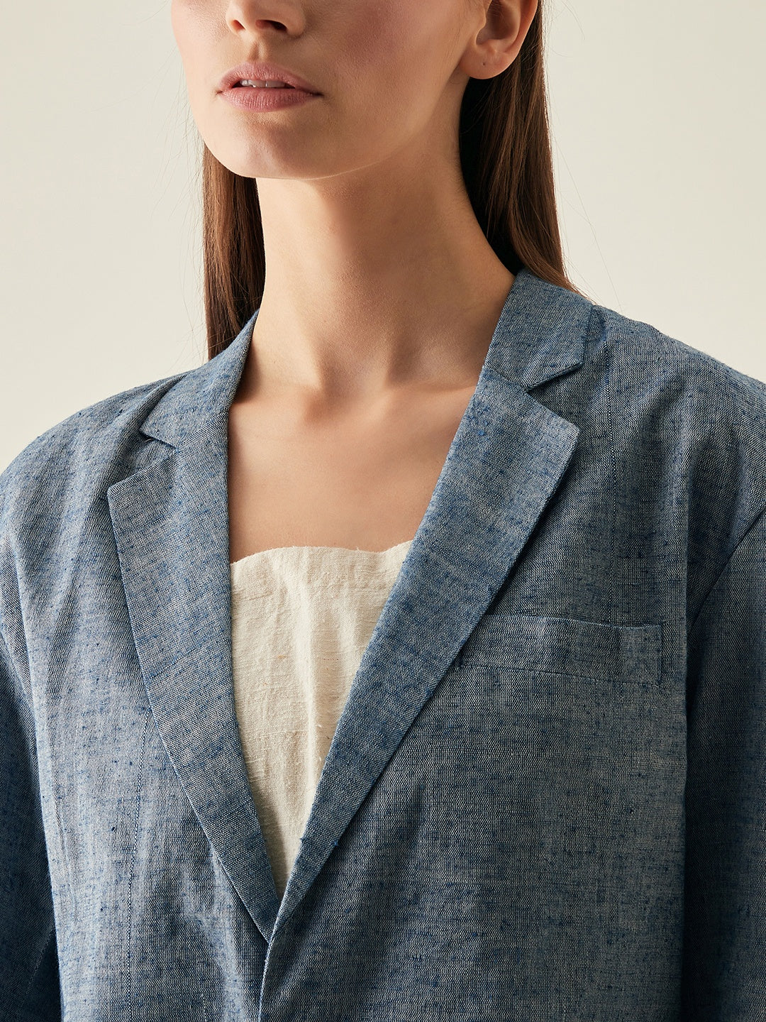 Oversized Blazer in Blue for Women