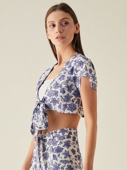Crop top for women | Lilac
