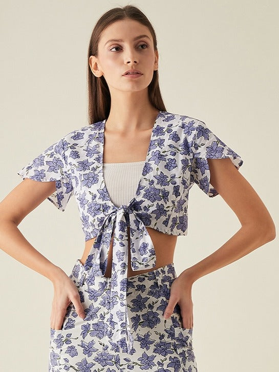 Crop top for women | Lilac