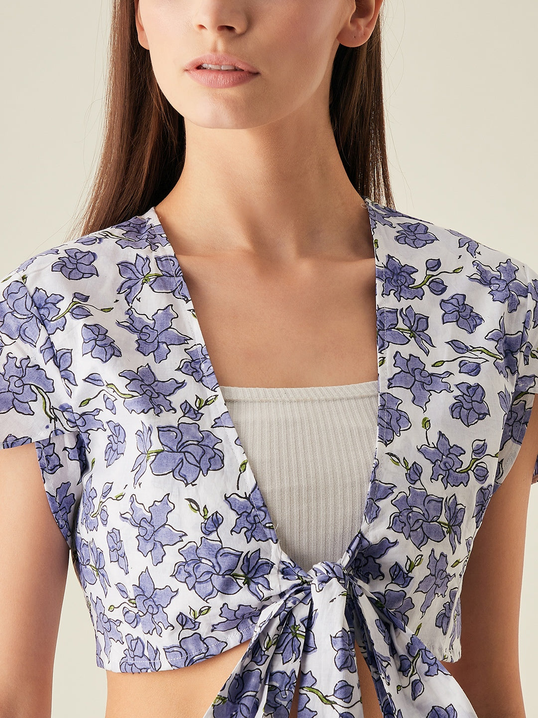 Crop top for women | Lilac