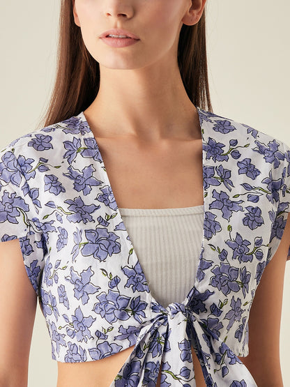 Crop top for women | Lilac
