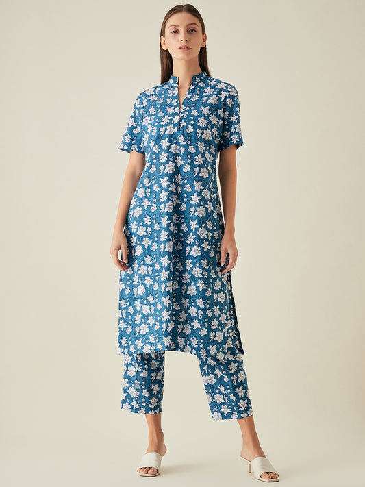 Long kurta for women | Blue