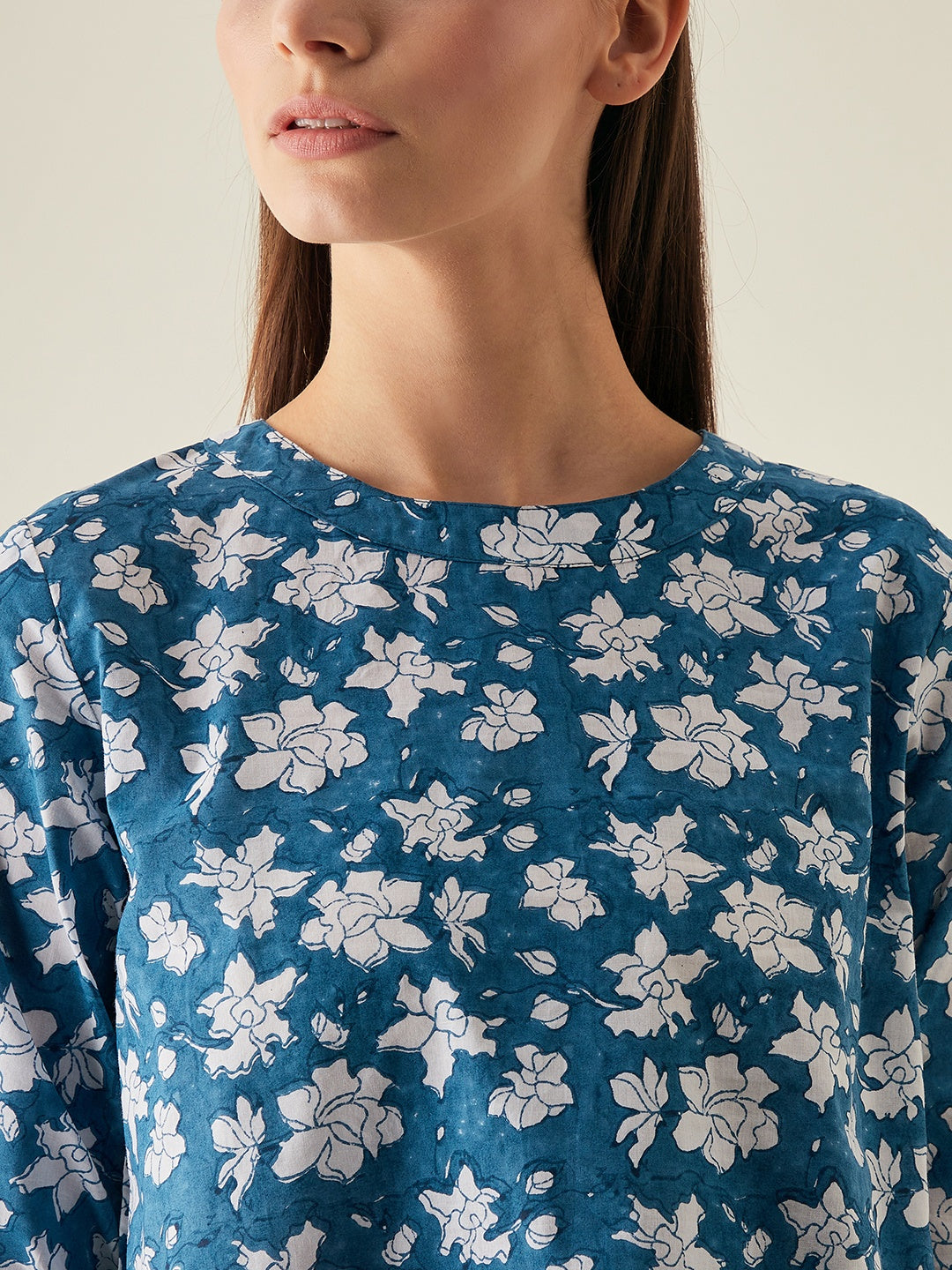 Short Tunic for women | Blue