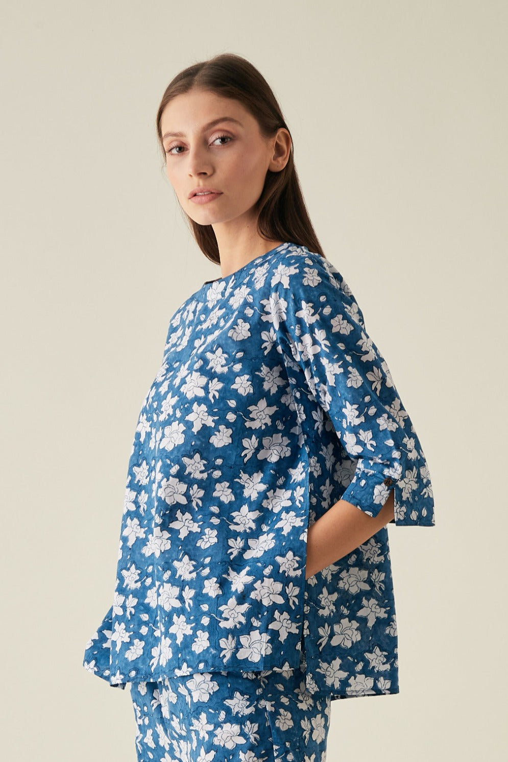 Short Tunic for women | Blue