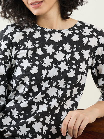 Modern Basics Long Length Kurta Set for Women | Monochrome