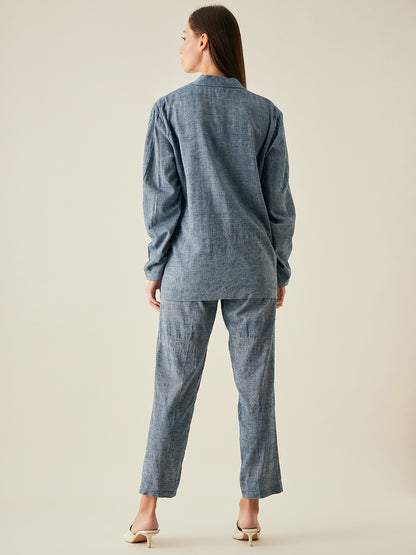 Oversized Blazer in Blue for Women